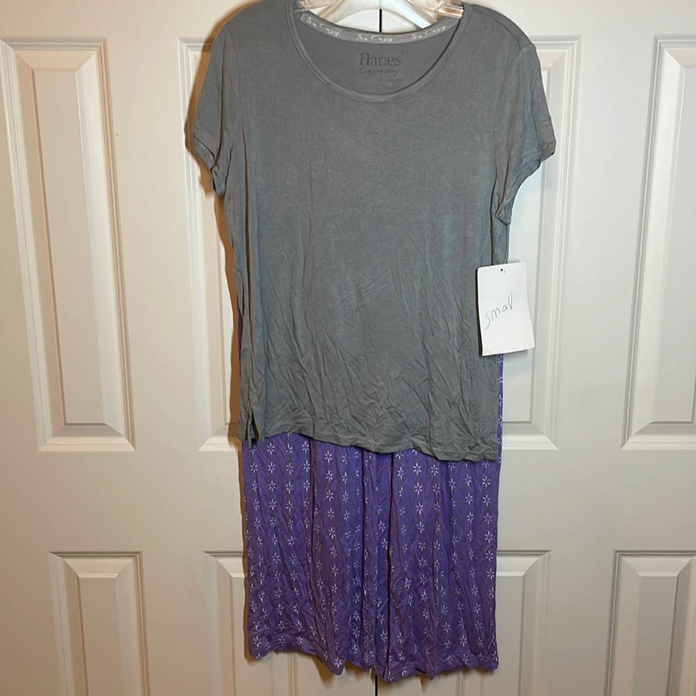 NWOT Super Soft Two Piece Comfort Sleep Lightweight Pajama Pants Set by Hanes